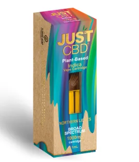1000mg CBD Vape Cartridges | Northern Lights | 1ml