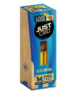 1000mg Live Resin CBD Vape Cartridges | Blue Dream | Hybrid