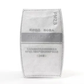 10pcs Anti PM2.5 5 Layers Mouth Mask Filter Insert for Outdoor Activities L