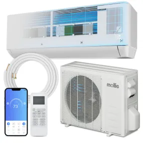 18000 BTU Split Air Conditioner - Cooling & Heating Function- WIFI APP Control - 4-in-1 filter