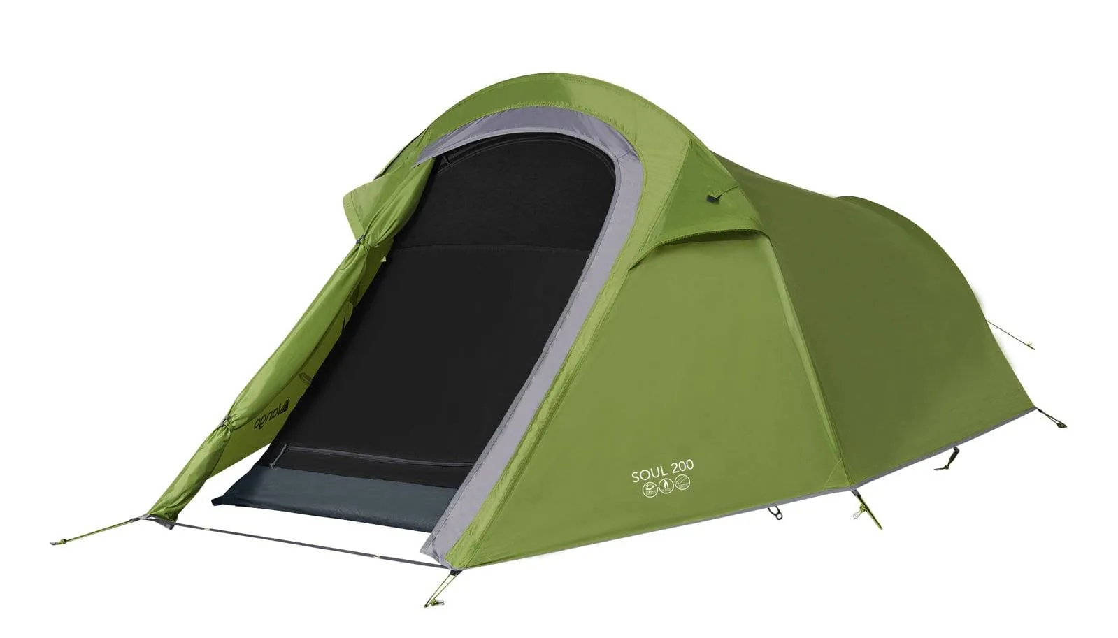 2 Person Camping & Hiking Tent - Soul 200 Tent - 2.17kg by Vango
