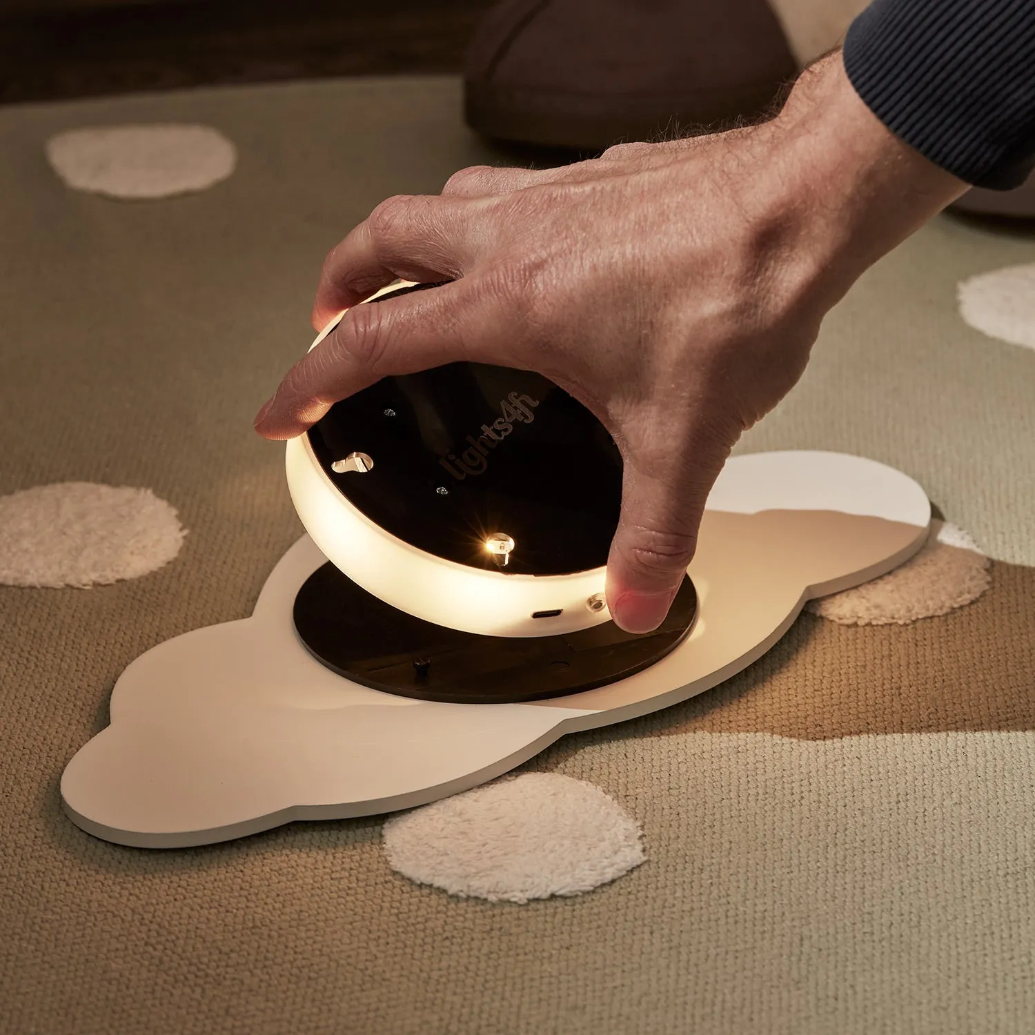 2 Rechargeable Cloud Night Lights