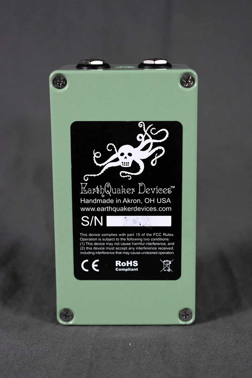 2018 EarthQuaker Devices Westwood