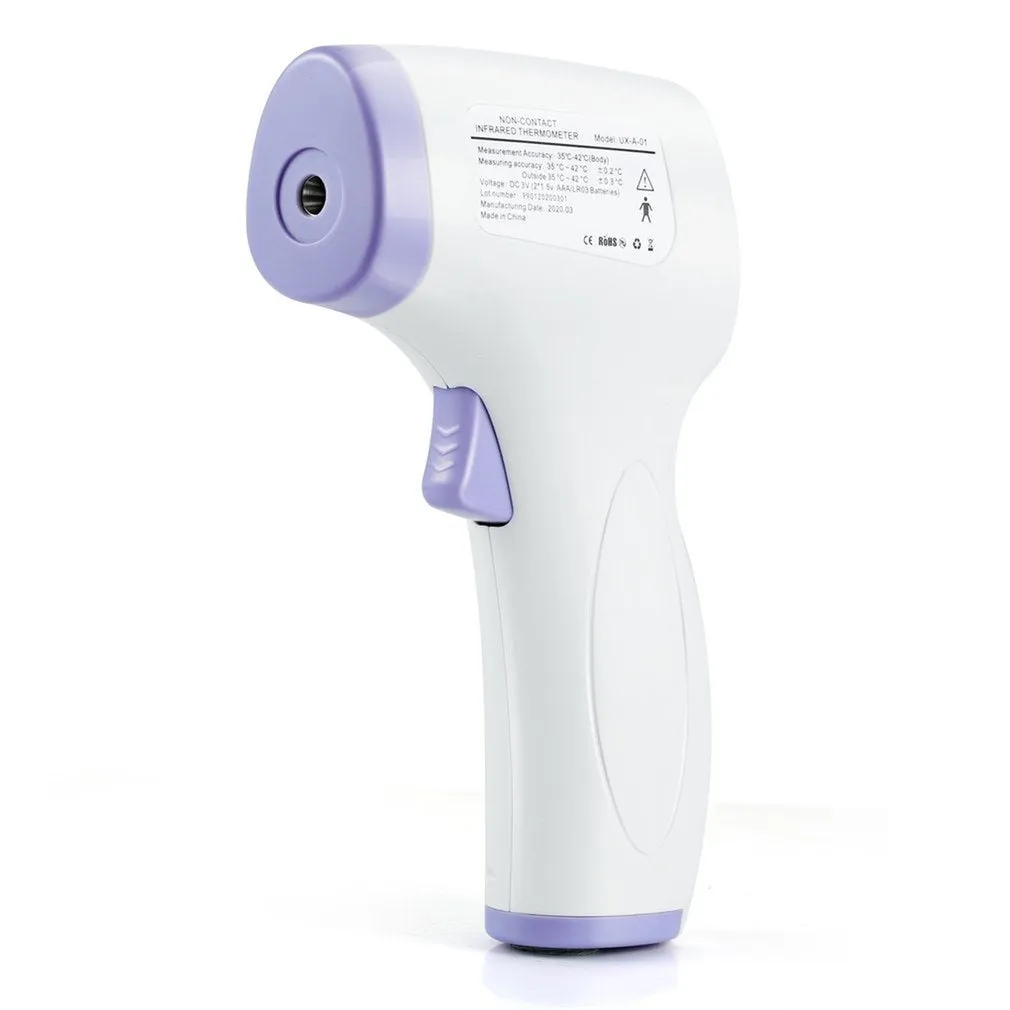 2020 New Non Contact Forehead Temperature Infrared Thermometer 1-second Accurate Reading IR Infrared Thermometer  Forehead Temperature Measurement LCD Digital