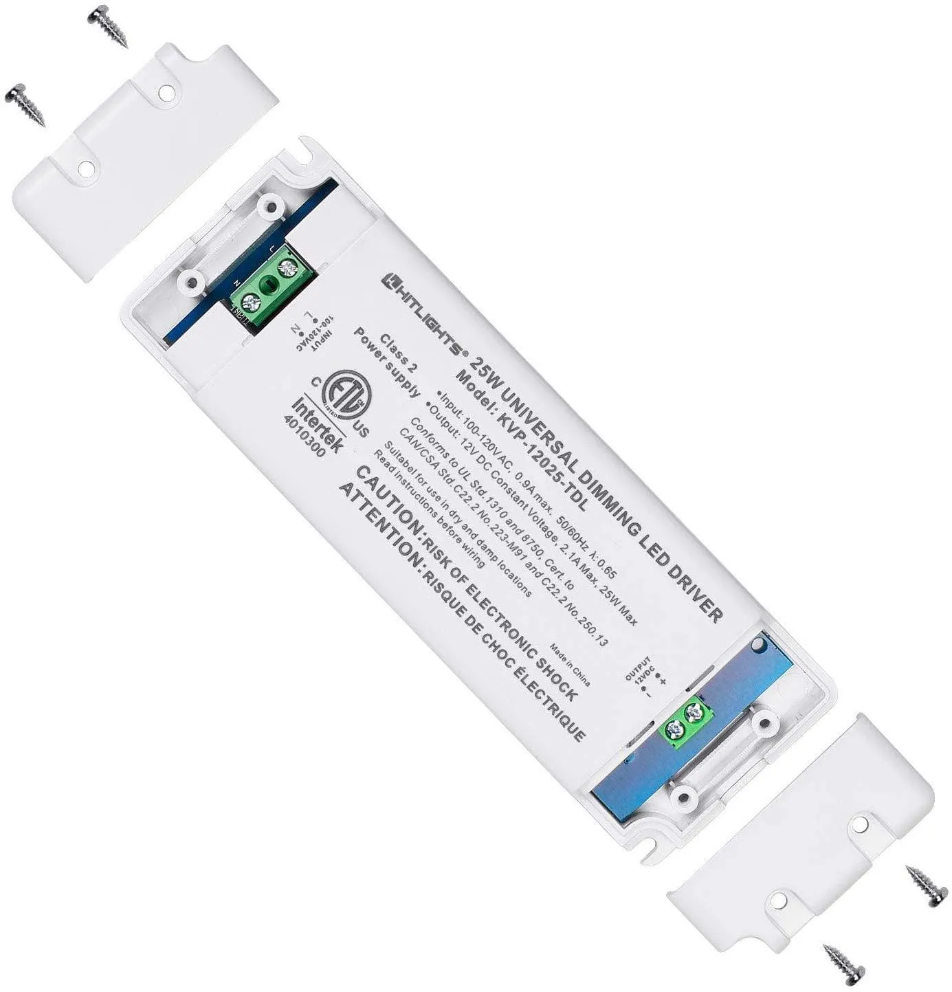 25 Watt U-Series Dimmable Driver (Universal, ETL-Listed) - 12 Volt