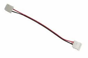 3528 Single Color LED Strip Connector with 6 inches of wire (Pack of 10)