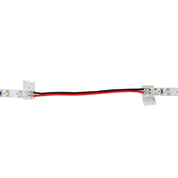 3528 Single Color LED Strip Connector with 6 inches of wire (Pack of 10)