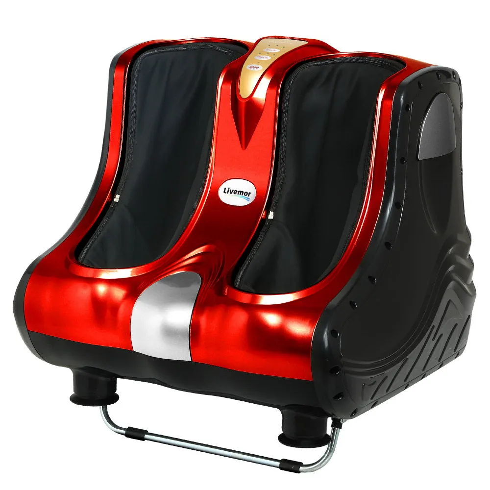 360° Shiatsu Electric Foot & Leg Massager, 3 Levels - Livemor