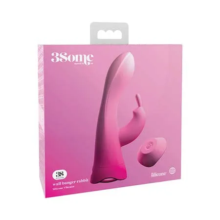 3Some Wall Banger Rabbit Pink