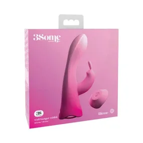 3Some Wall Banger Rabbit Pink