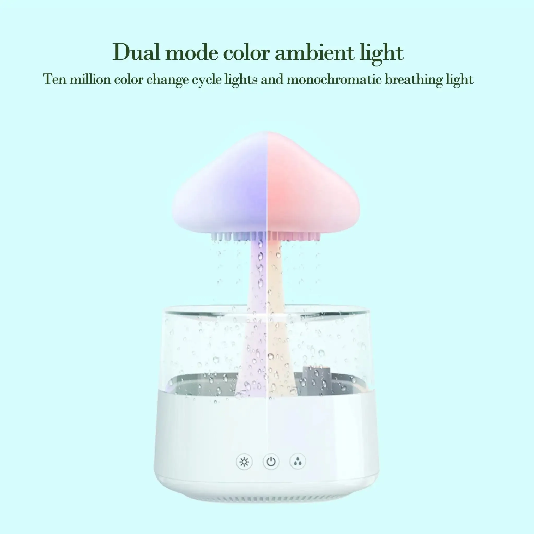 4-in-1 Cloud Rain Aroma Humidifier