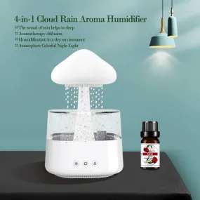 4-in-1 Cloud Rain Aroma Humidifier