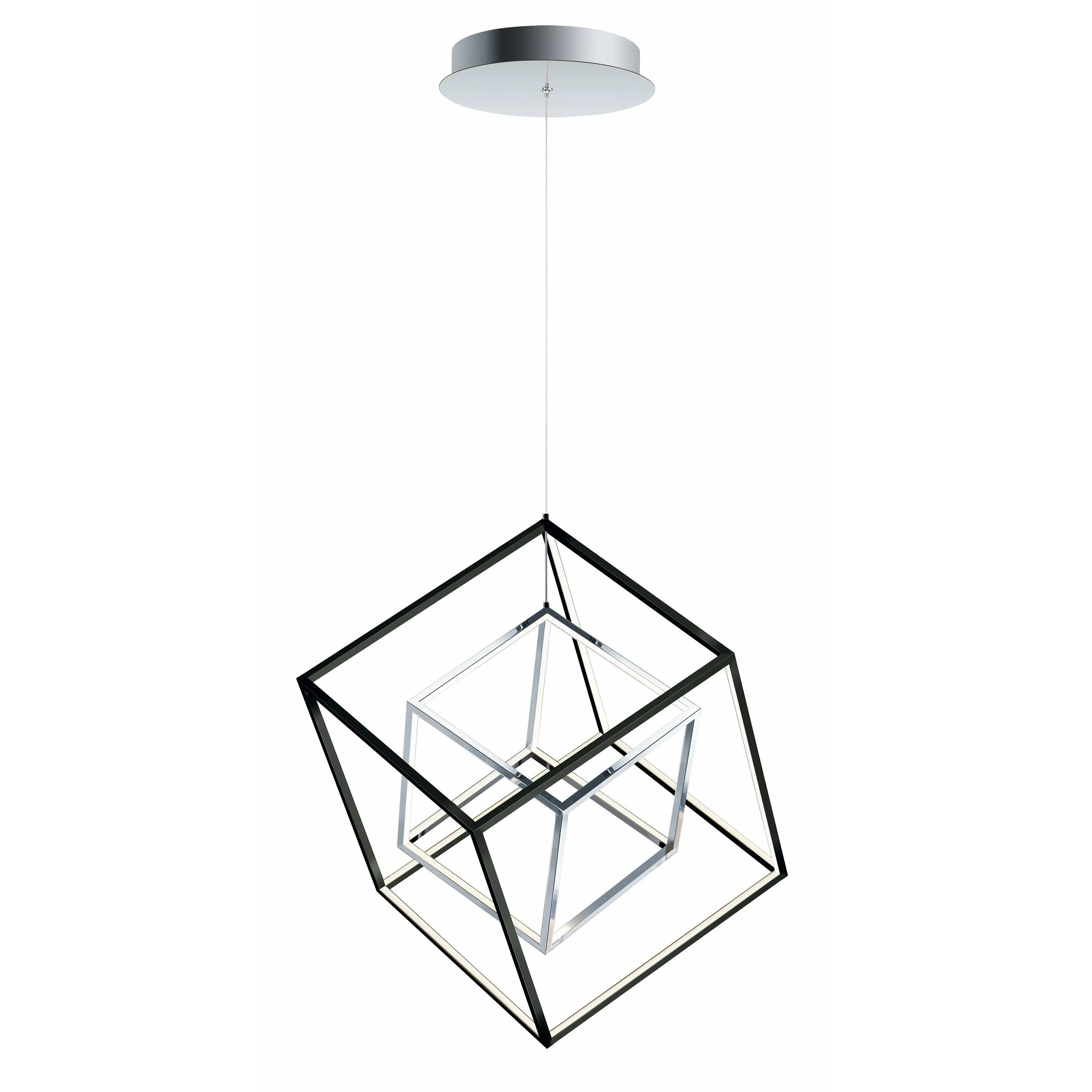 4 Square Pendant