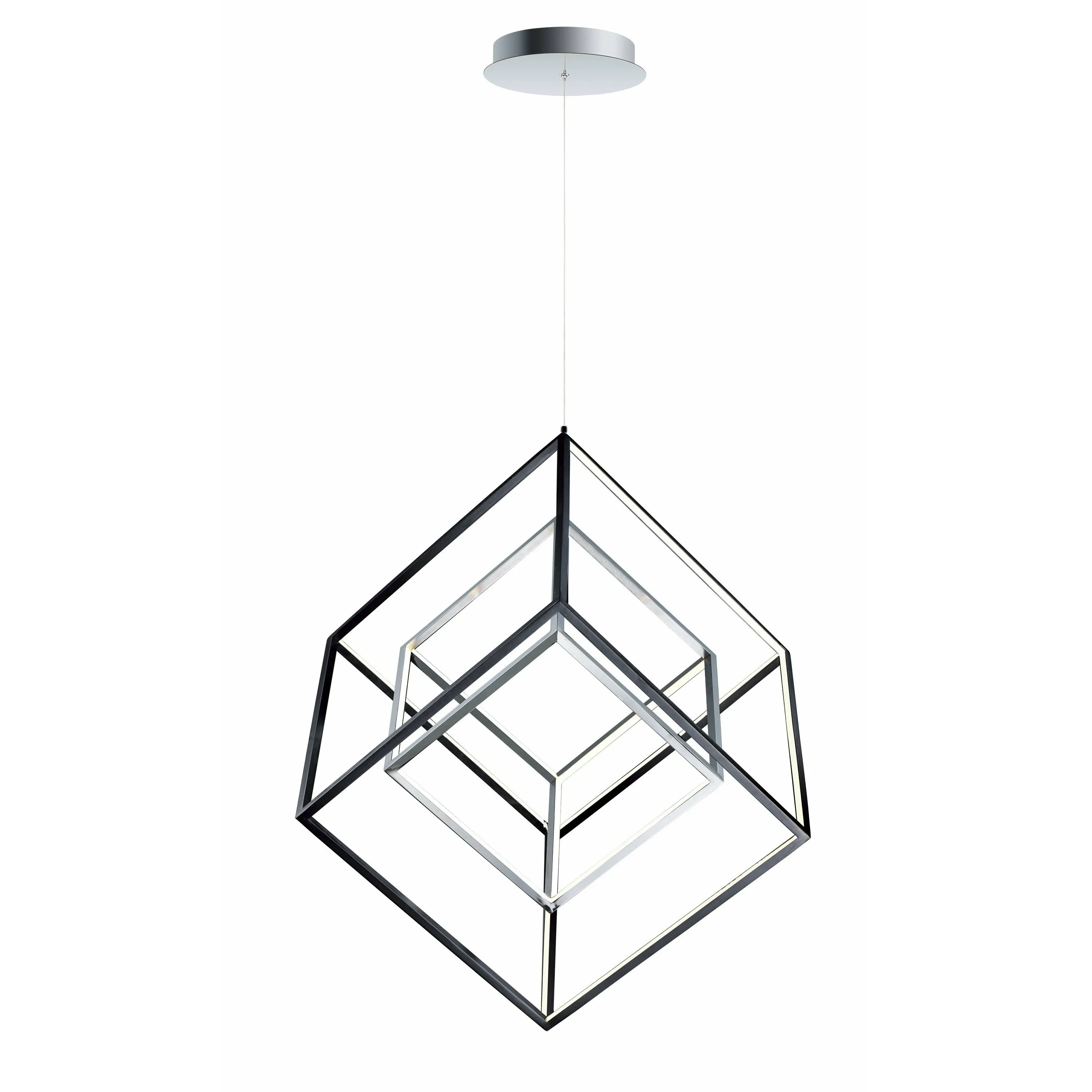 4 Square Pendant