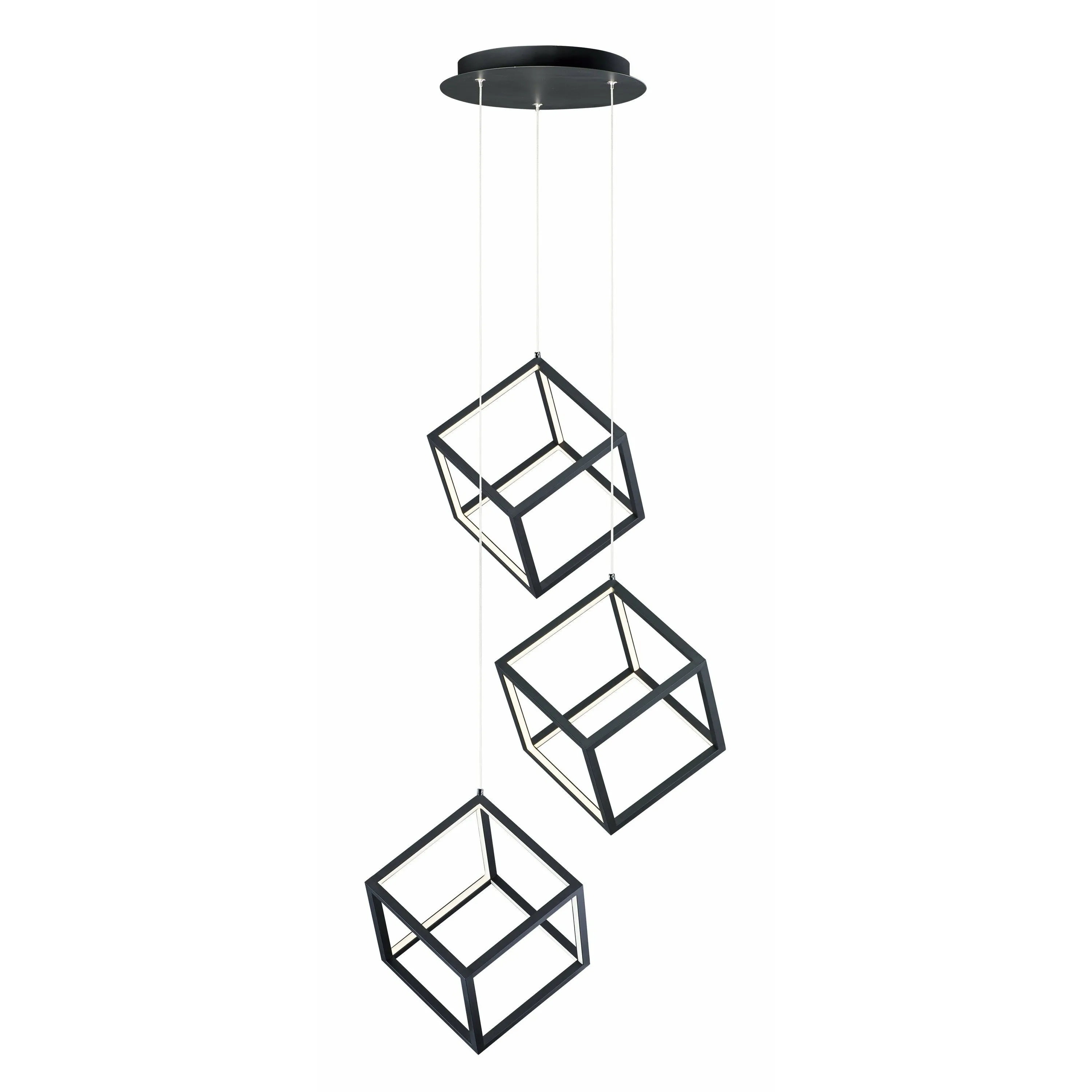 4 Square Pendant