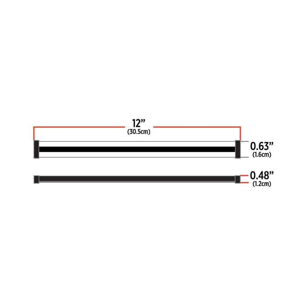 48" Glow Series Strip Light - Side Shine - Green