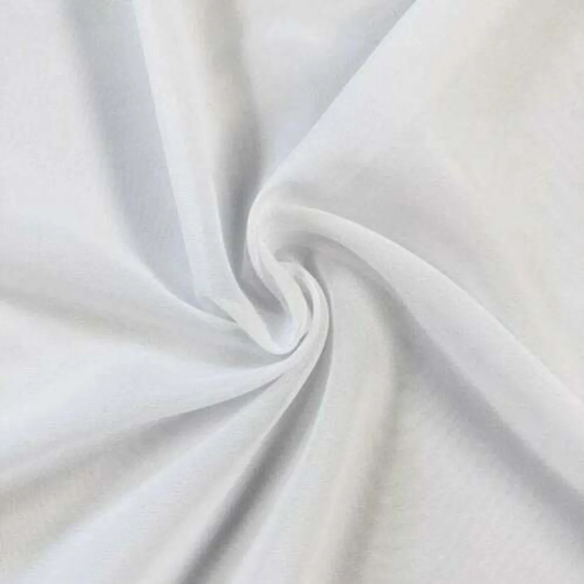 58/60" Chiffon Spandex Fabric - 2 Way Slight Stretch Imitation Silk Chiffon Fabric By Yard