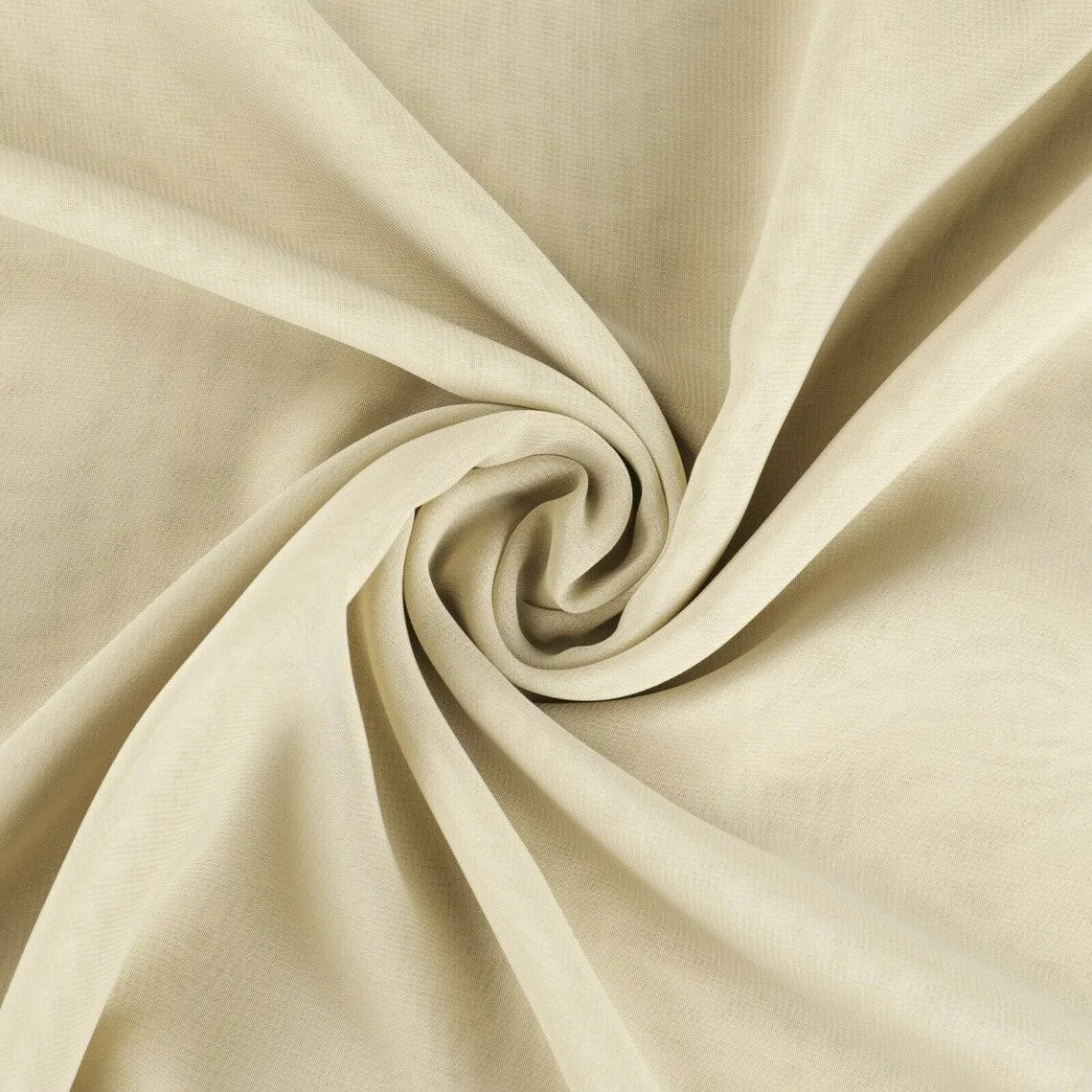 58/60" Chiffon Spandex Fabric - 2 Way Slight Stretch Imitation Silk Chiffon Fabric By Yard