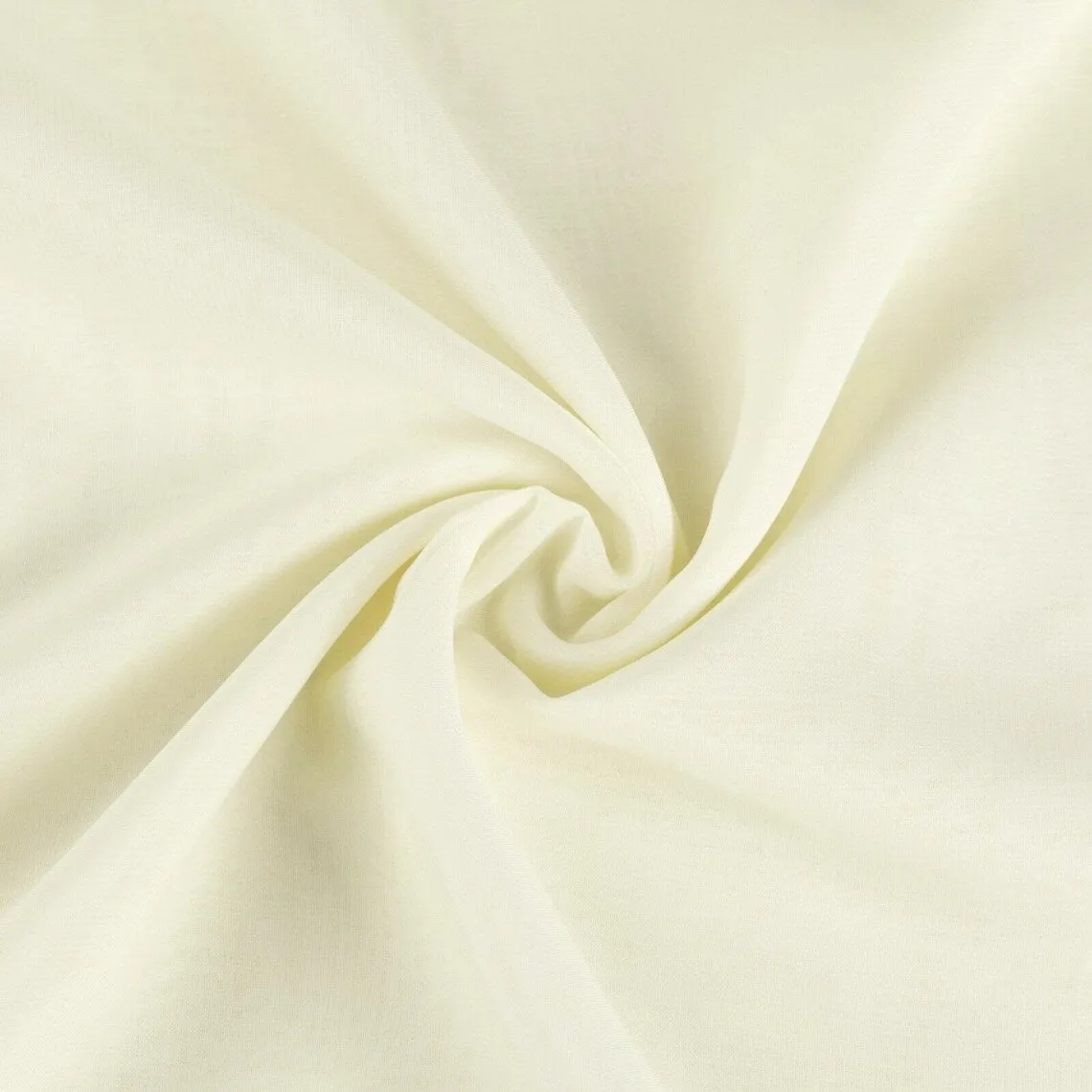 58/60" Chiffon Spandex Fabric - 2 Way Slight Stretch Imitation Silk Chiffon Fabric By Yard