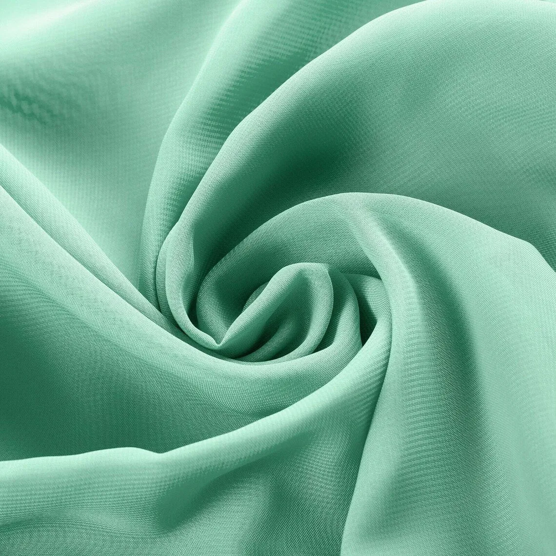 58/60" Chiffon Spandex Fabric - 2 Way Slight Stretch Imitation Silk Chiffon Fabric By Yard