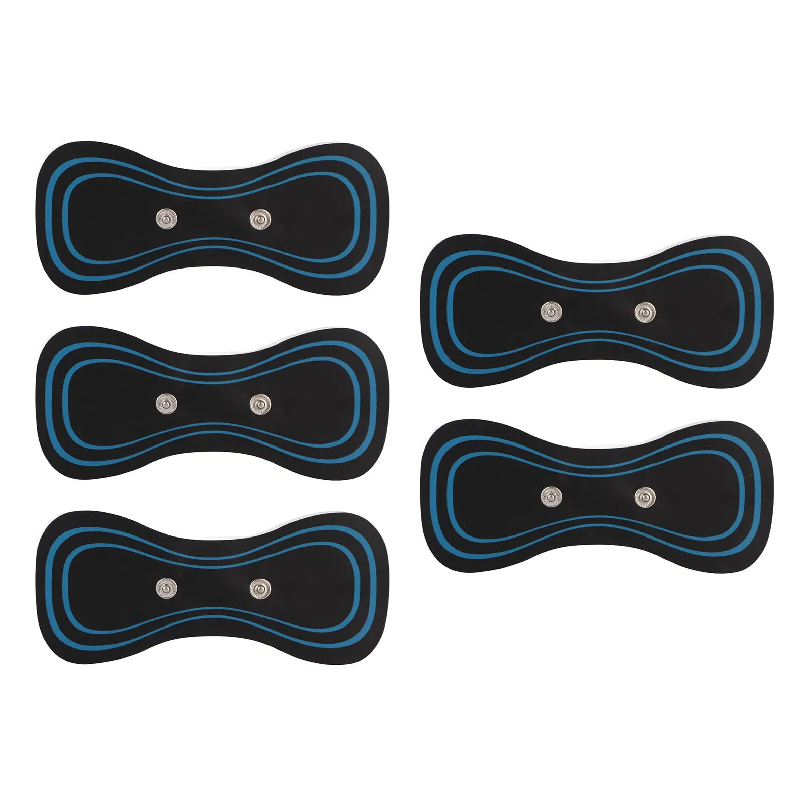 5pcs Cervical Massage Pad, Mini Neck Massager, Electric Massager, Cervical Massage Pads, Portable Electric Massager Patch for Neck Shoulder Spondylosis