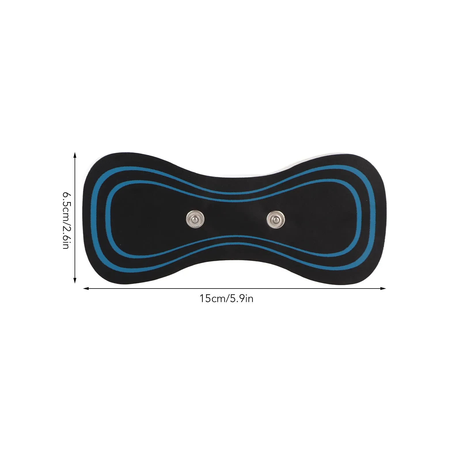 5pcs Cervical Massage Pad, Mini Neck Massager, Electric Massager, Cervical Massage Pads, Portable Electric Massager Patch for Neck Shoulder Spondylosis