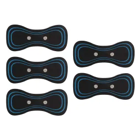 5pcs Cervical Massage Pad, Mini Neck Massager, Electric Massager, Cervical Massage Pads, Portable Electric Massager Patch for Neck Shoulder Spondylosis