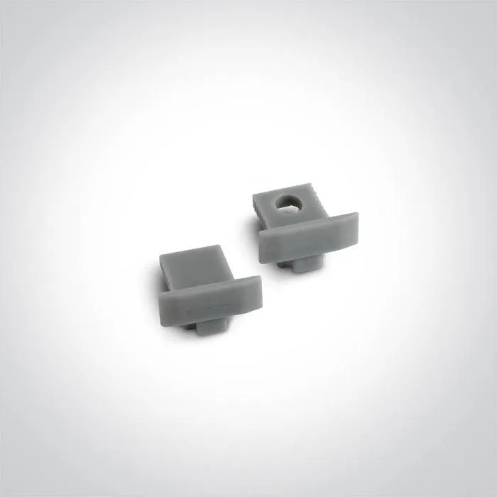 7901R/AL ALUMINIUM RECESSED PROFILE 2m   PC opal diffuser