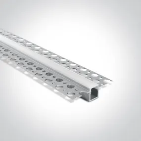 7901TR TRIMLESS PROFILE 2m FOR 10mm STRIPS   PC OPAL DIFF
