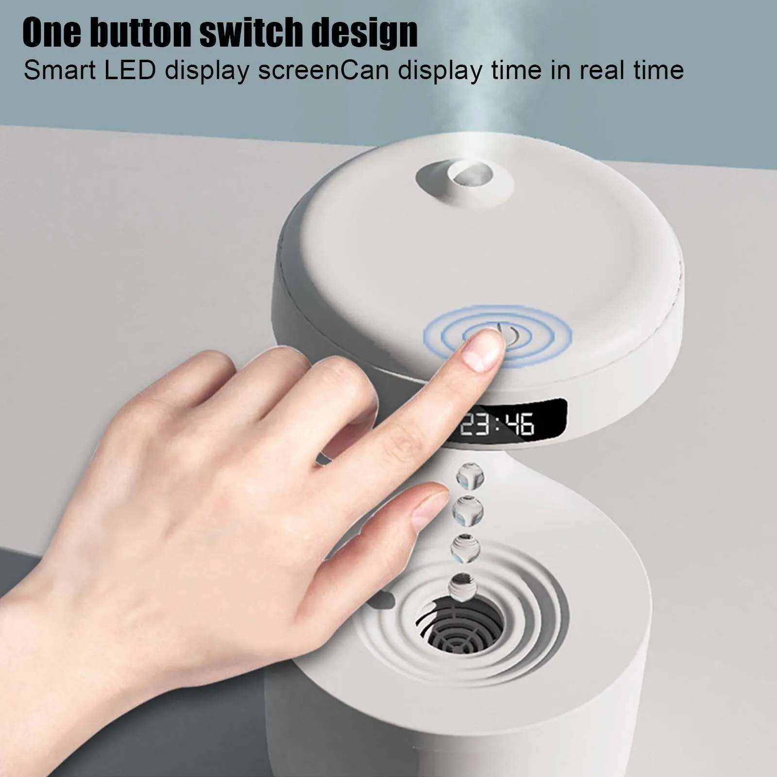 800ML Air Humidifier Home Anti-Gravity