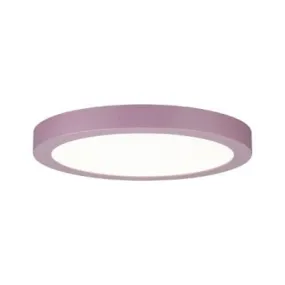 Abia Round LED Panel 300mm Warm White - Lilac