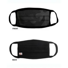 Adult Black Camo Face Mask