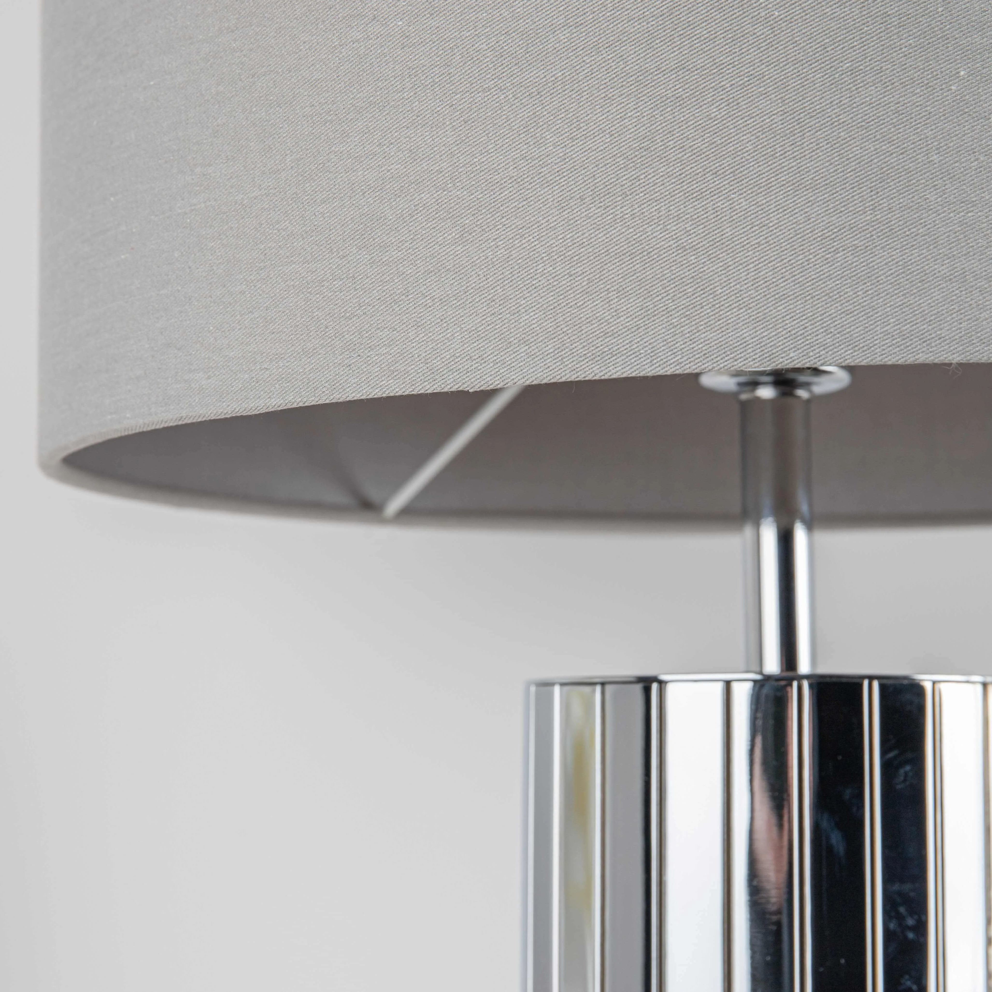 Albacete Polished Chrome Table Lamp