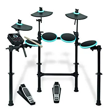 Alesis DM Lite Kit 5-Piece Electronic Drum Set with Collapsible 4-Post Rack