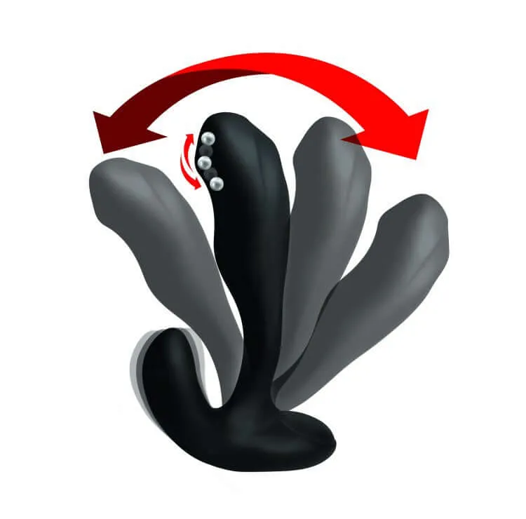 Alpha Pro 7X P-Bender Prostate Stimulator with Remote Control