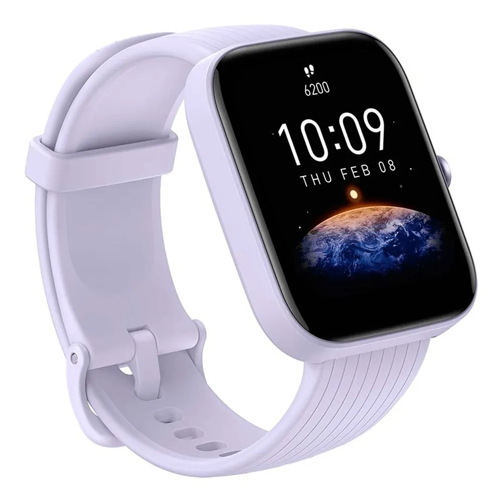 Amazfit Bip 3 Smart Watch (44mm) Blue Plastic Case With Blue Silicone Strap