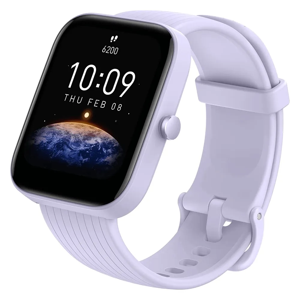 Amazfit Bip 3 Smart Watch (44mm) Blue Plastic Case With Blue Silicone Strap