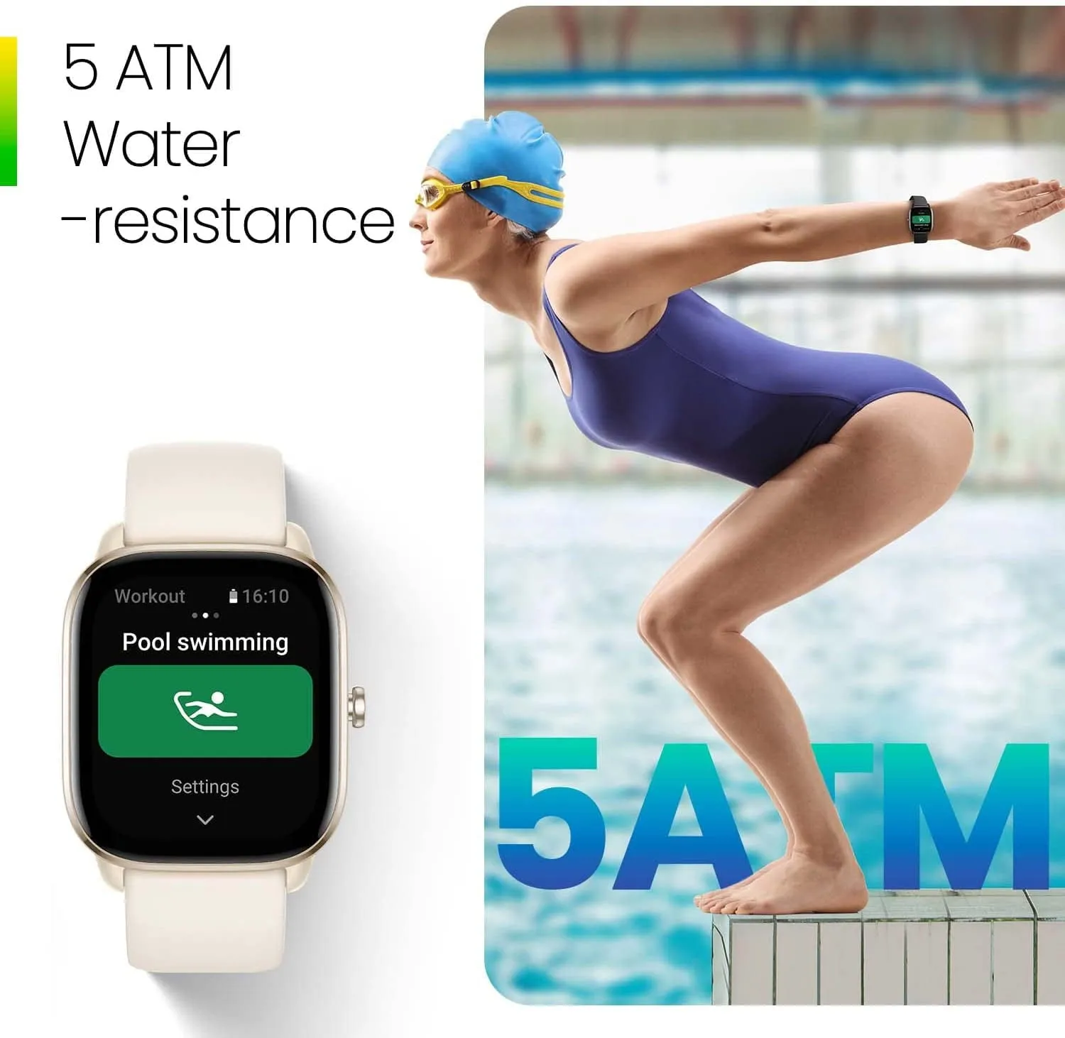 Amazfit GTS 4 Mini Smart Watch: For Women & Men - GPS - Fitness Tracker with 120  Sport Modes - 15-Day Battery Life - Heart Rate Blood Oxygen Monitor - Android Phone & iPhone Compatible, Pink