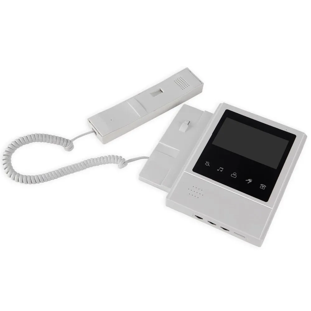 AnjieloSmart Home 4.3'' TFT Wired Video Intercom Doorbell System RFID Camera with 2/3/4 Monitor Doorphone