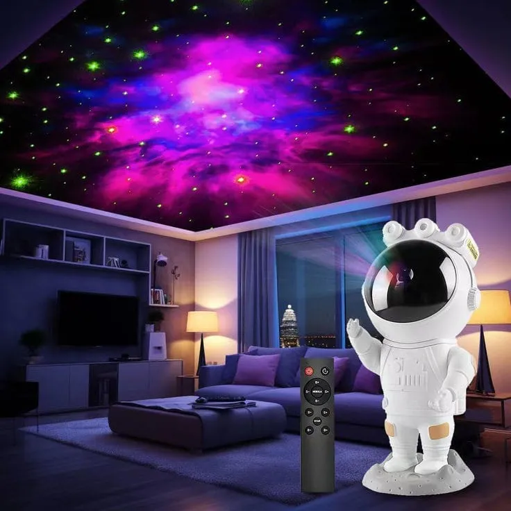 Astronaut Galaxy Projector Lamp