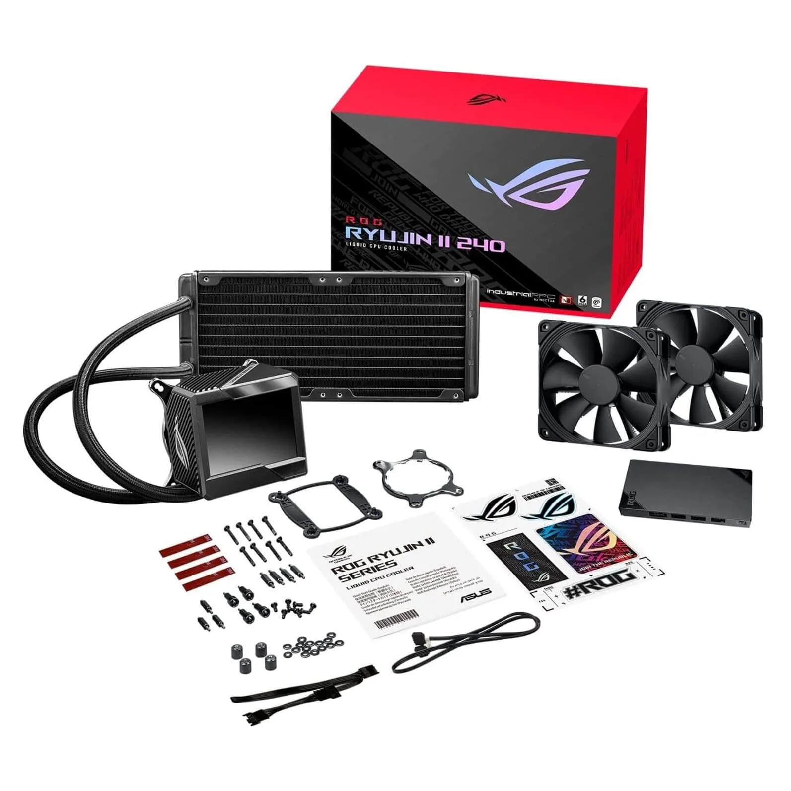 Asus ROG Ryujin II 240 water cooling system, black