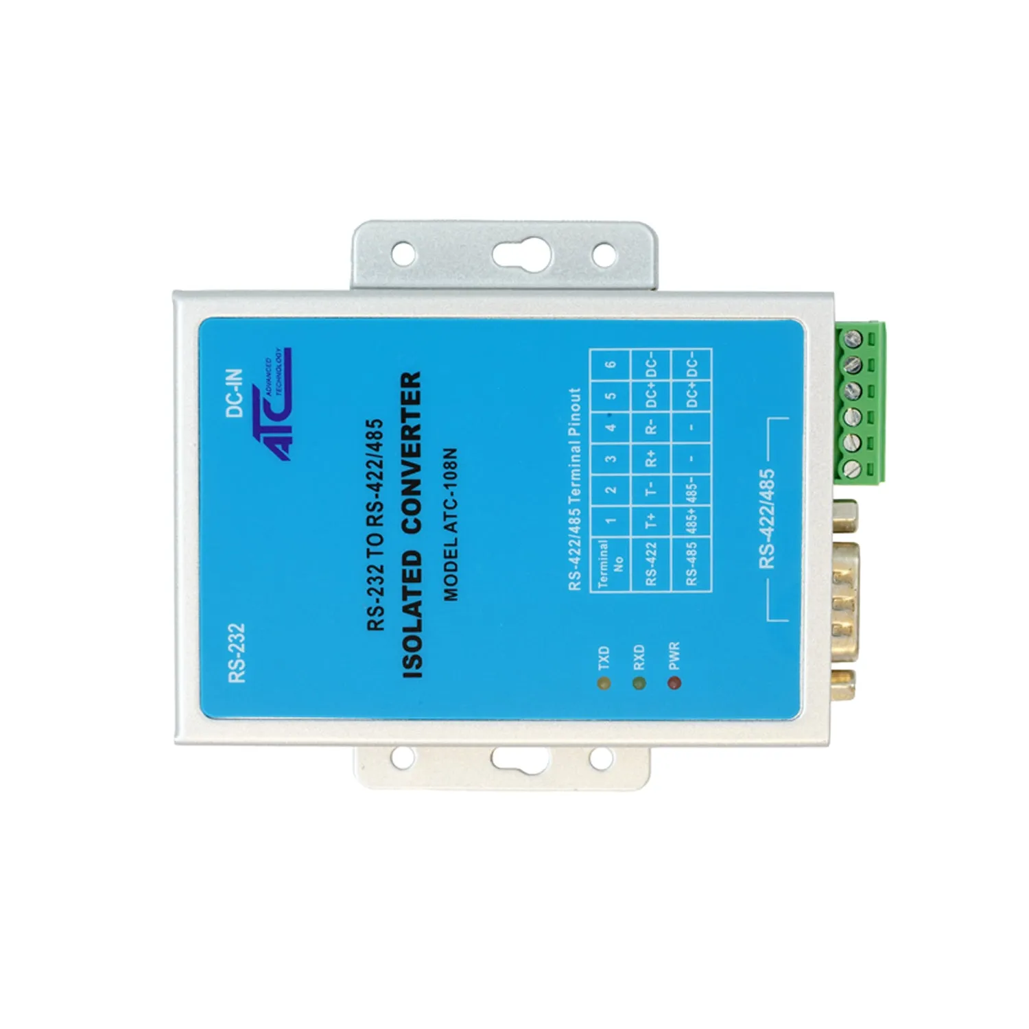 ATC-108N Industrial Isolated 232 to 485 Adapter