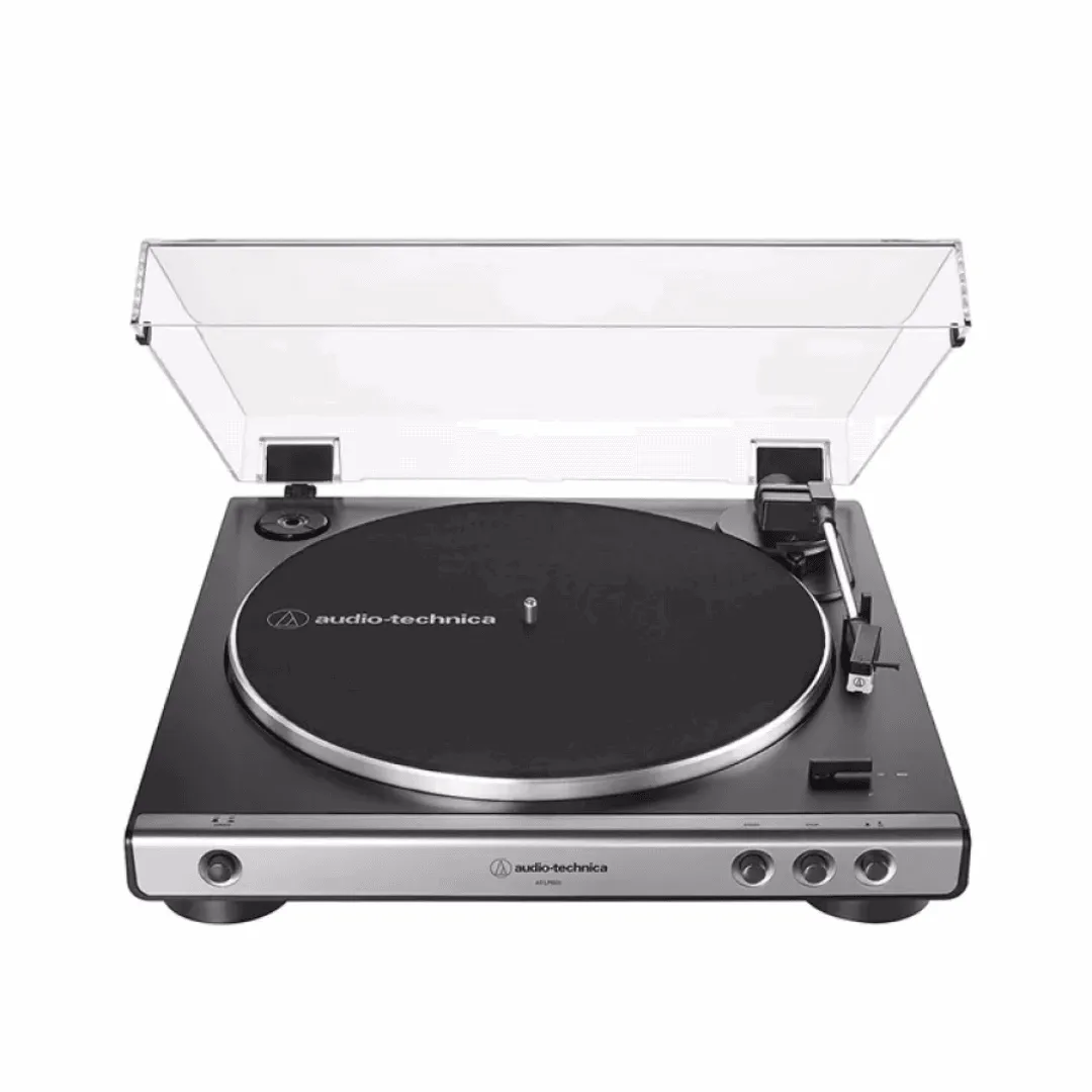 Audio Technica AT-LP60XBT Wireless Belt-Drive Turntable w/Bluetooth - Gun Metal