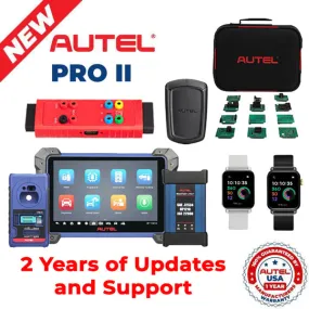 Autel - IM608 PRO II 2 Years of Updates   G-BOX3   APB112   IMKPA   2x OTOFIX Smart Watch - Automotive Programming Bundle