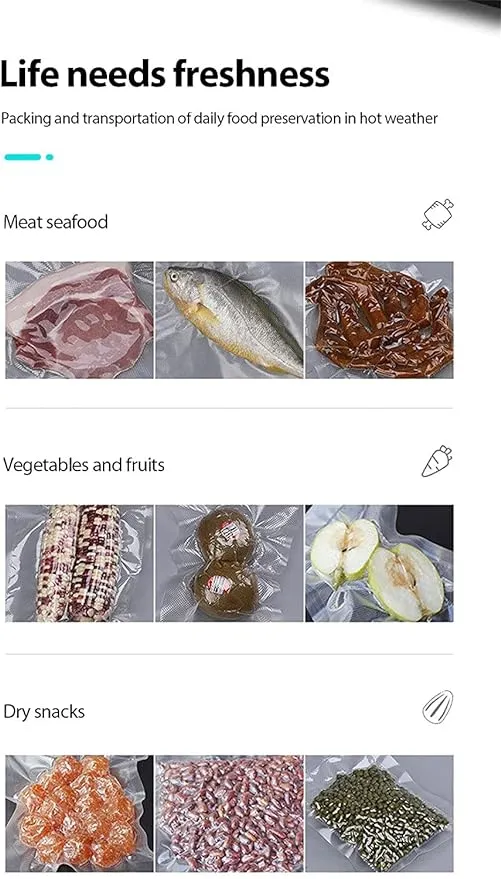 Automatic Electric Vacuum Airtight Sealer & Packing Machine for Food Preservation with One Touch Operation