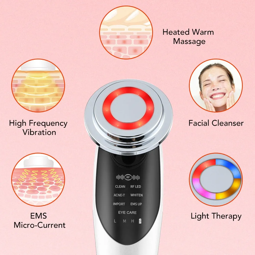 Beauty 7 in 1 Face Lift Devices Facial Massager