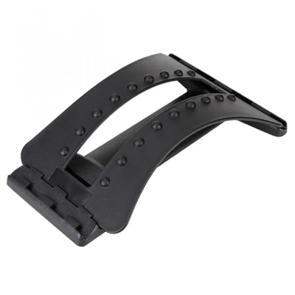black Back Massager Stretcher Equipment Massage Tools Massageador Magic Stretch Fitness Lumbar Support Relaxation Spine Pain Relief