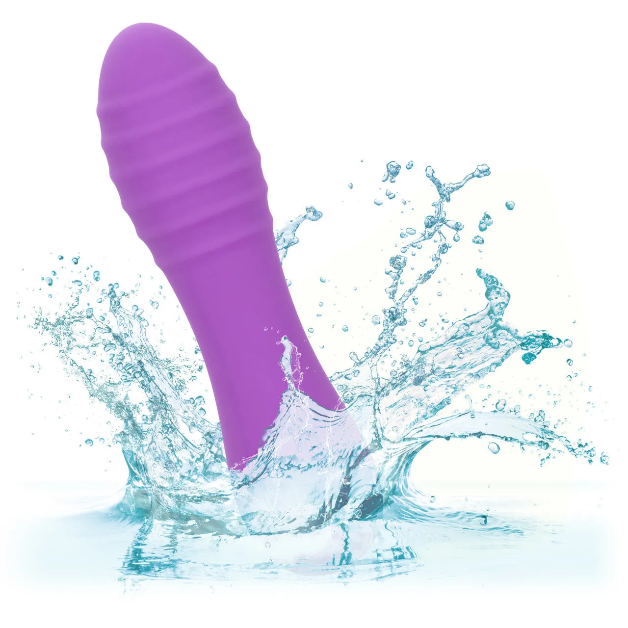 Bliss Liquid Silicone Ripple Mini Wand