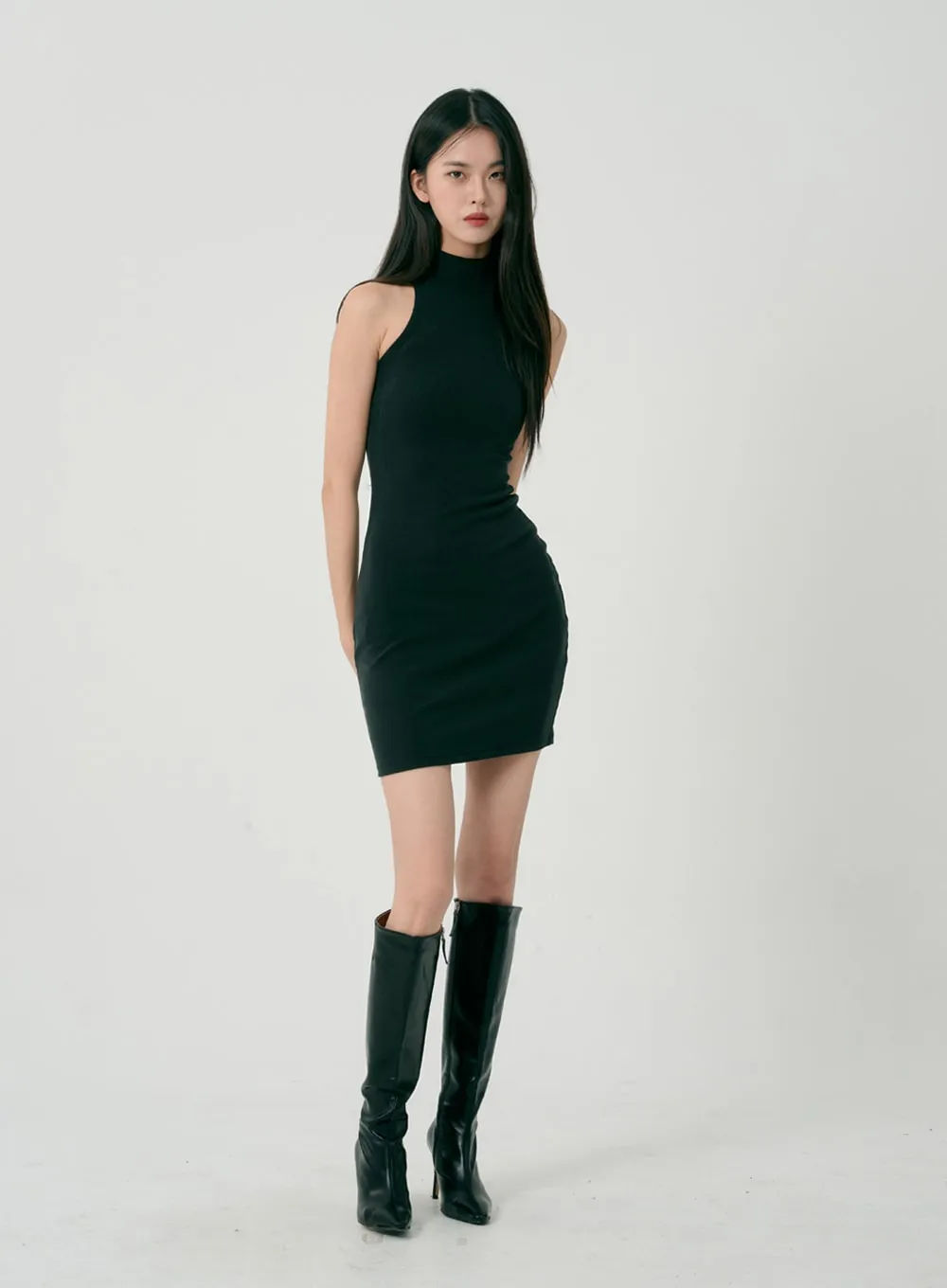 Bolero And Sleeveless Mini Dress Set ID07