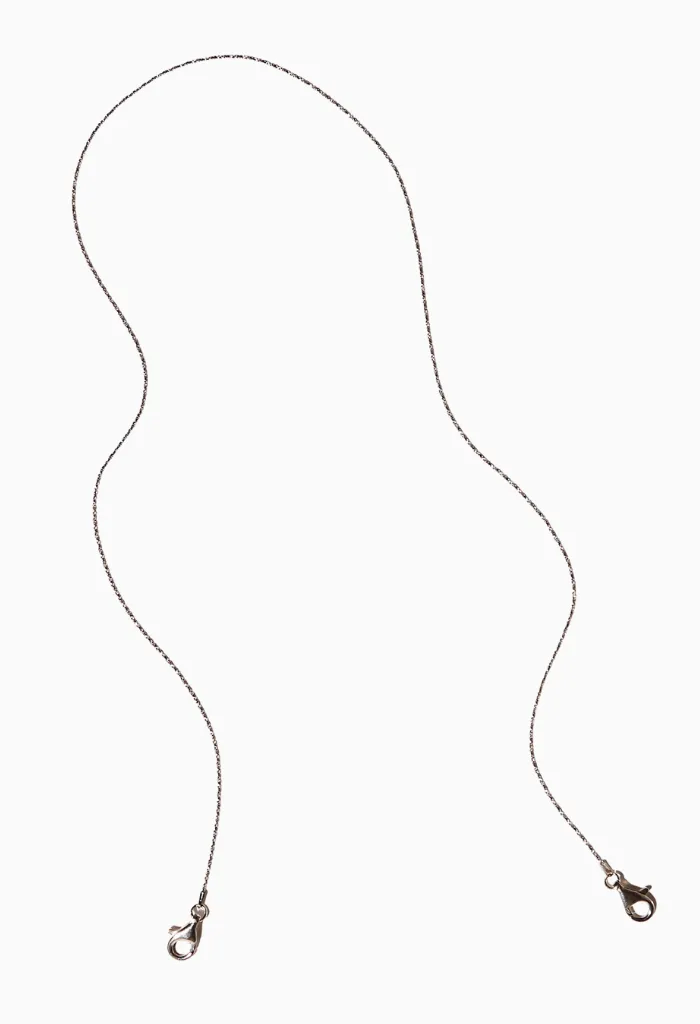 BOX LINK MASK CHAIN - STERLING SILVER